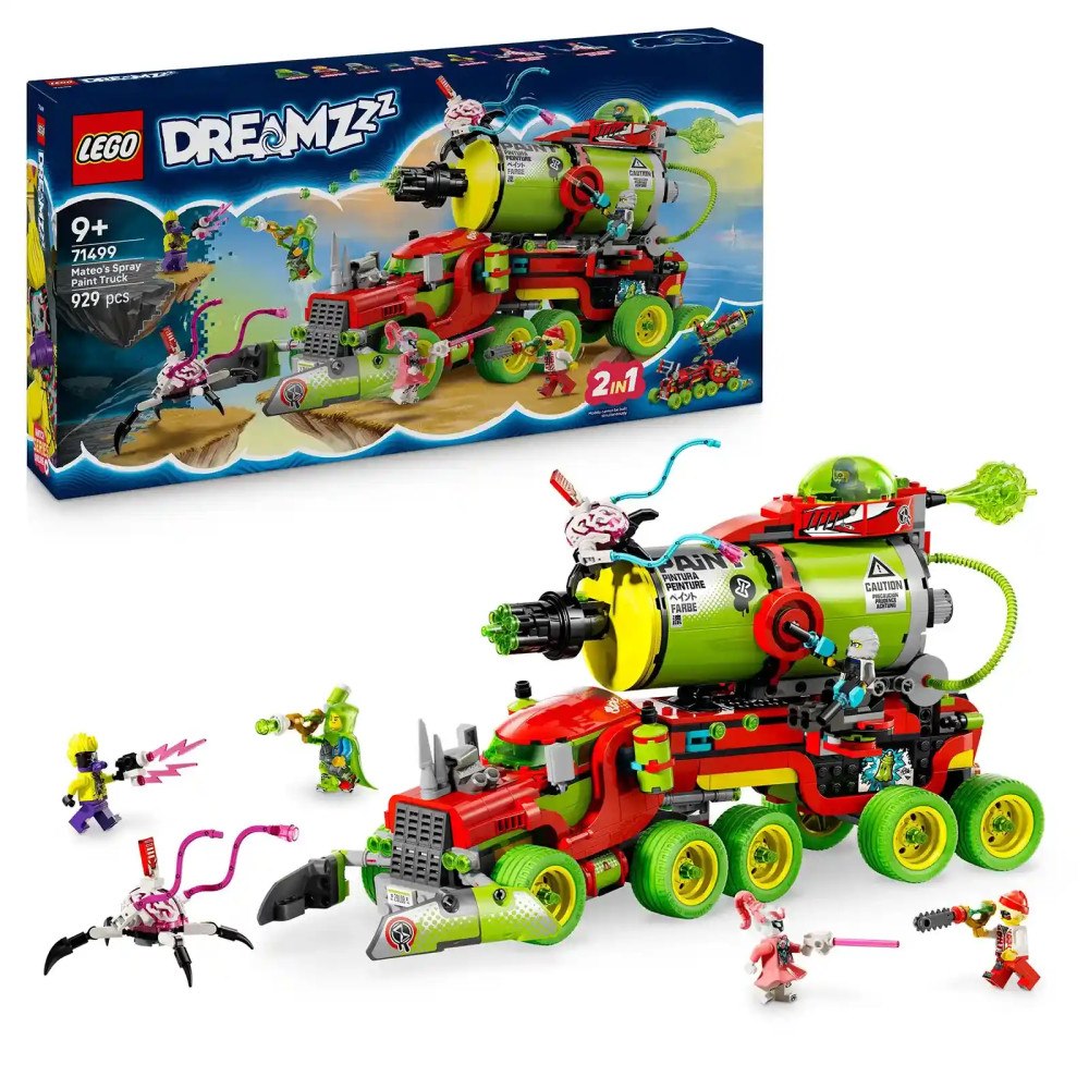 LEGO® LEGO® DREAMZzz™ 71499 Mateovo vozidlo v podobě barvy ve spreji