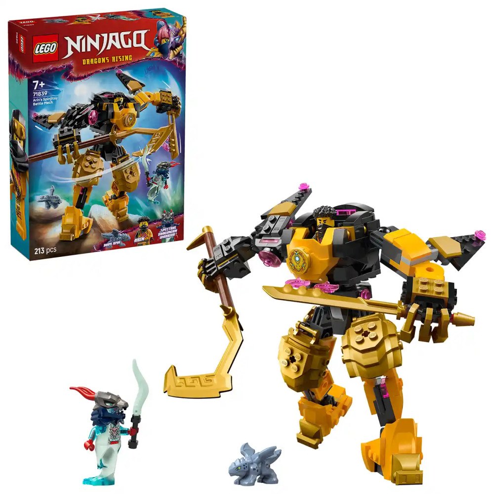 LEGO® LEGO® NINJAGO® 71839 Arin a bojový robot Spinjitzu