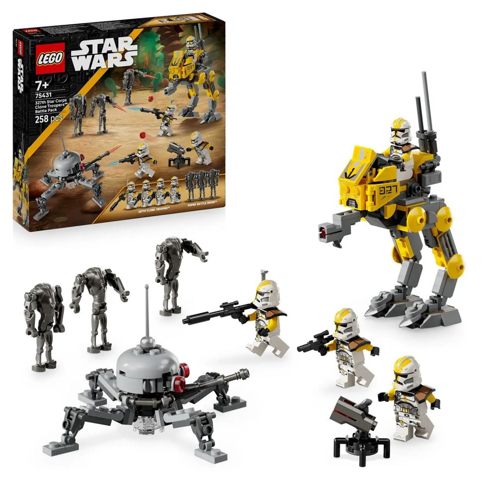 LEGO® LEGO® Star Wars™ 75431 Bitevní balíček klonovaných vojáků z 327. hvězdného sboru
