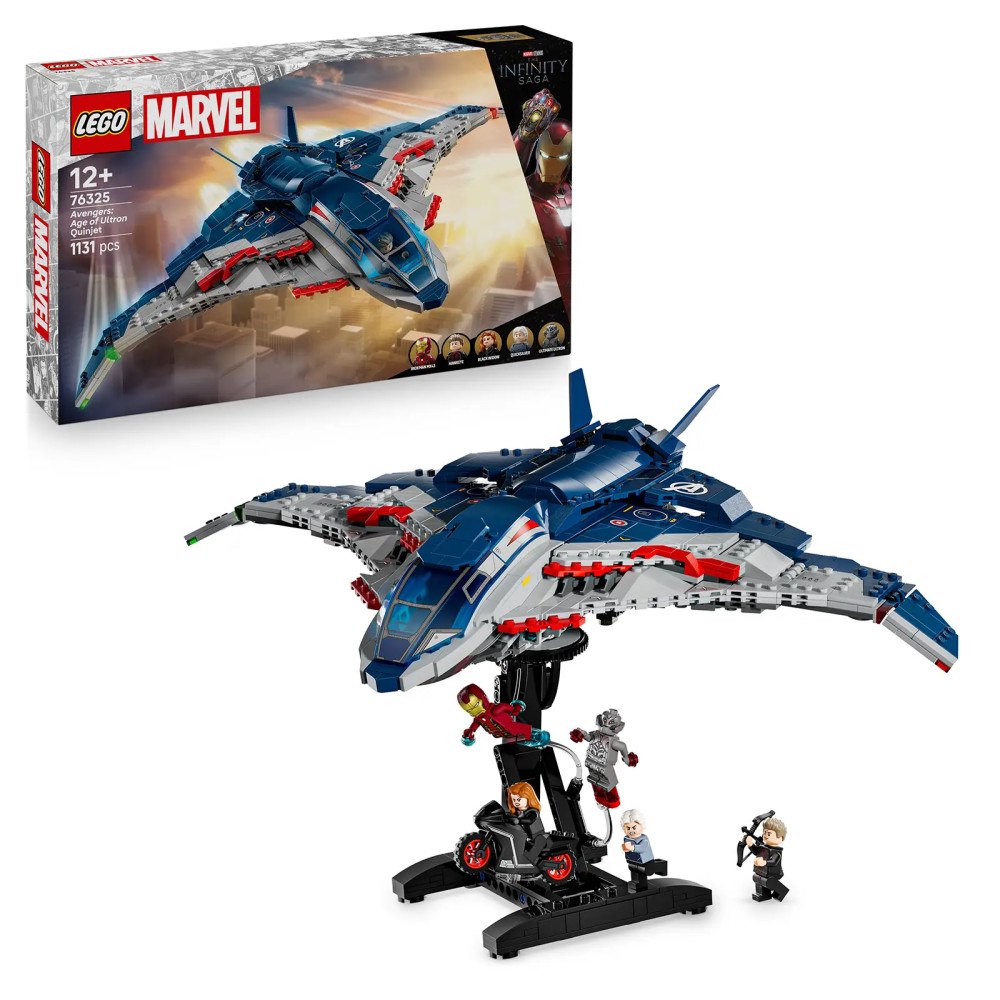 LEGO® LEGO® ǀ Marvel 76325 Avengers: Age of Ultron Stíhačka Quinjet