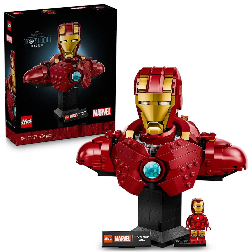 LEGO® LEGO® ǀ Marvel 76327 Busta Iron Man MK4