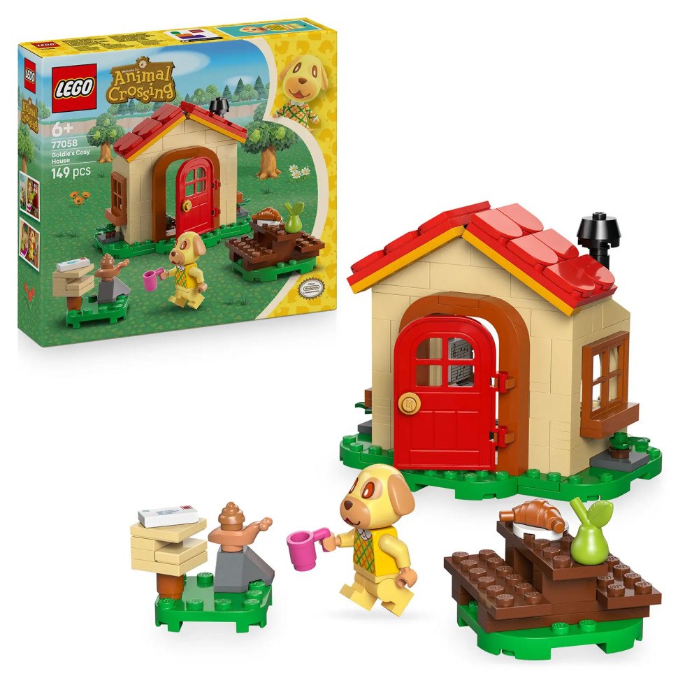 LEGO® LEGO® Animal Crossing™ 77058 Goldie a její útulný dům