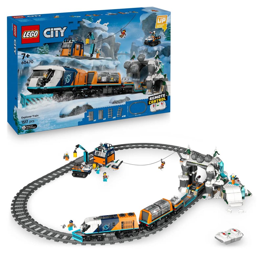 LEGO® LEGO® City 60470 Polární expres pro průzkumníky Arktidy