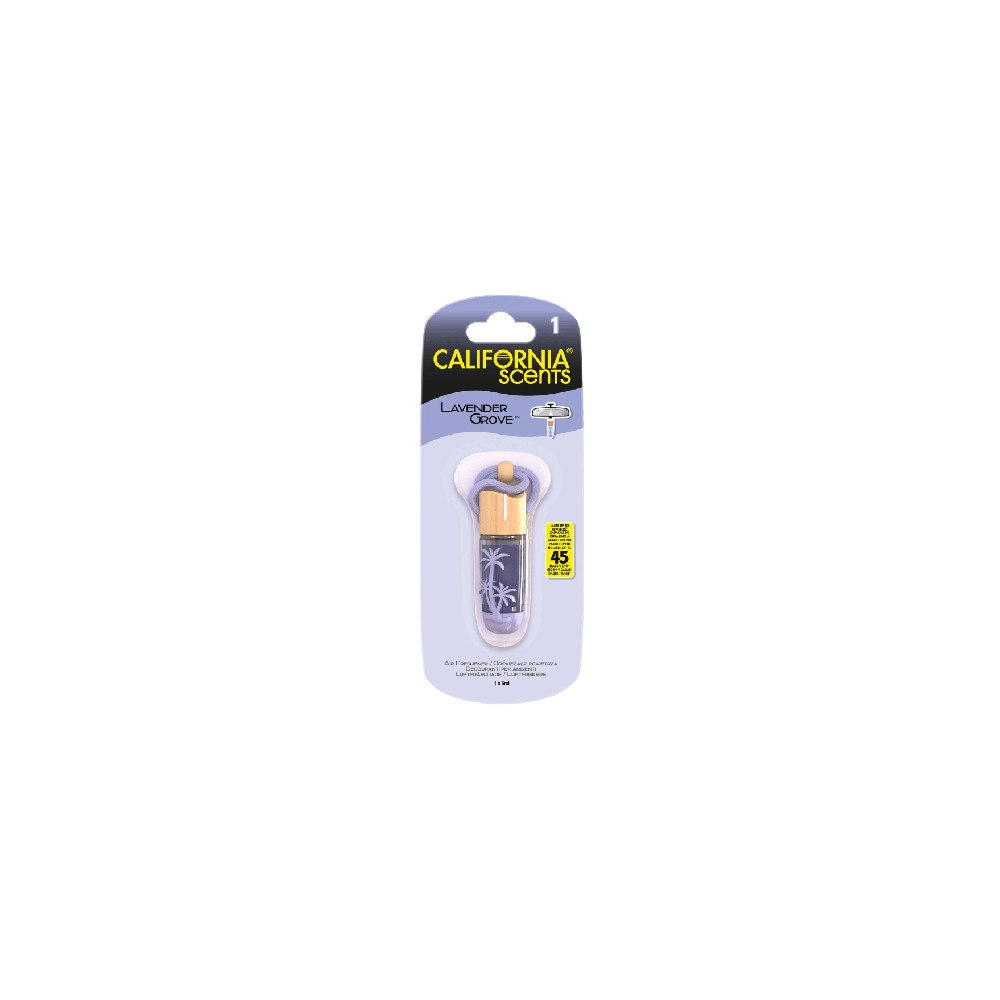 California Scents California Scents Hanging Vial Lavender Grove vůně do auta 5 ml