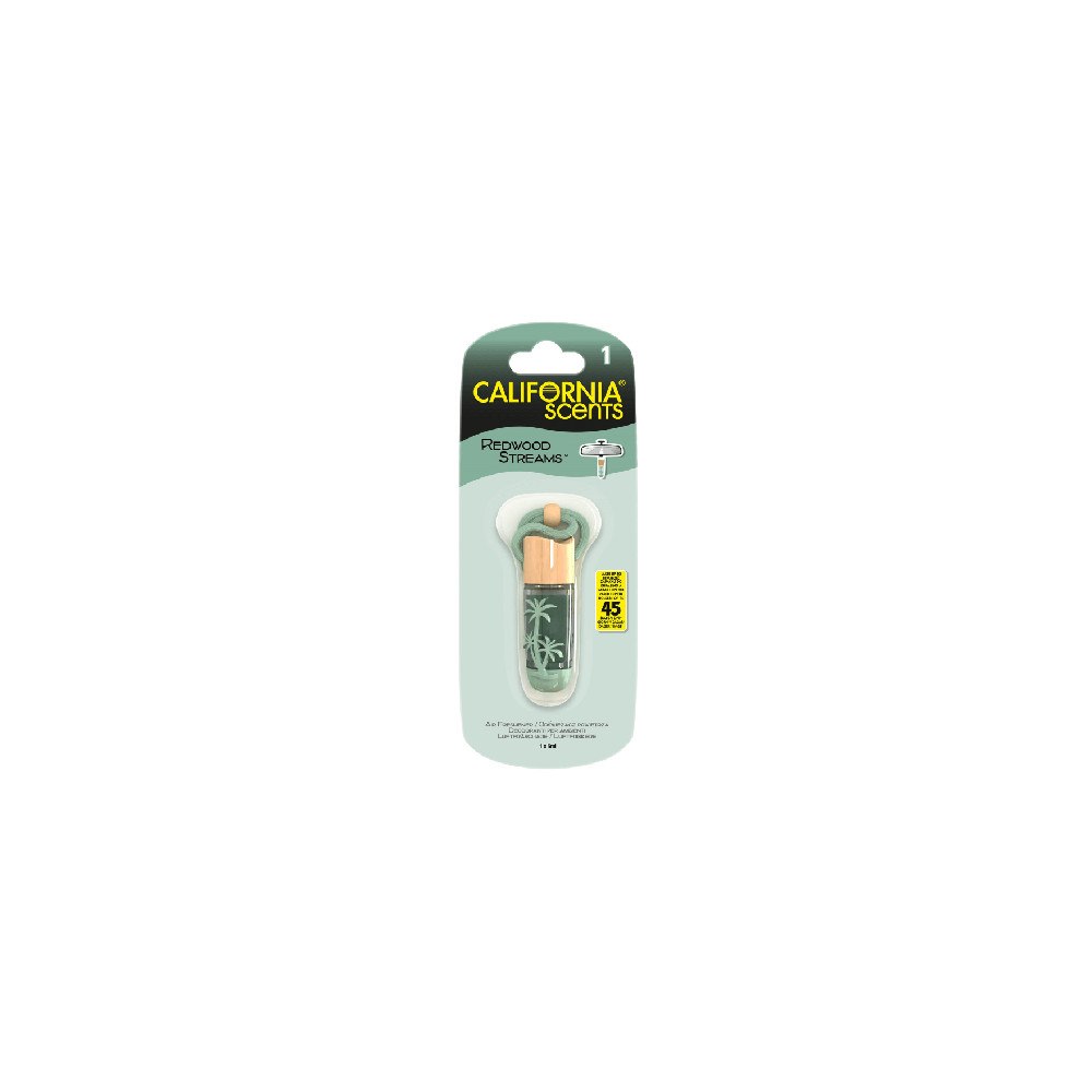 California Scents California Scents Hanging Vial Redwood Streams vůně do auta 5 ml