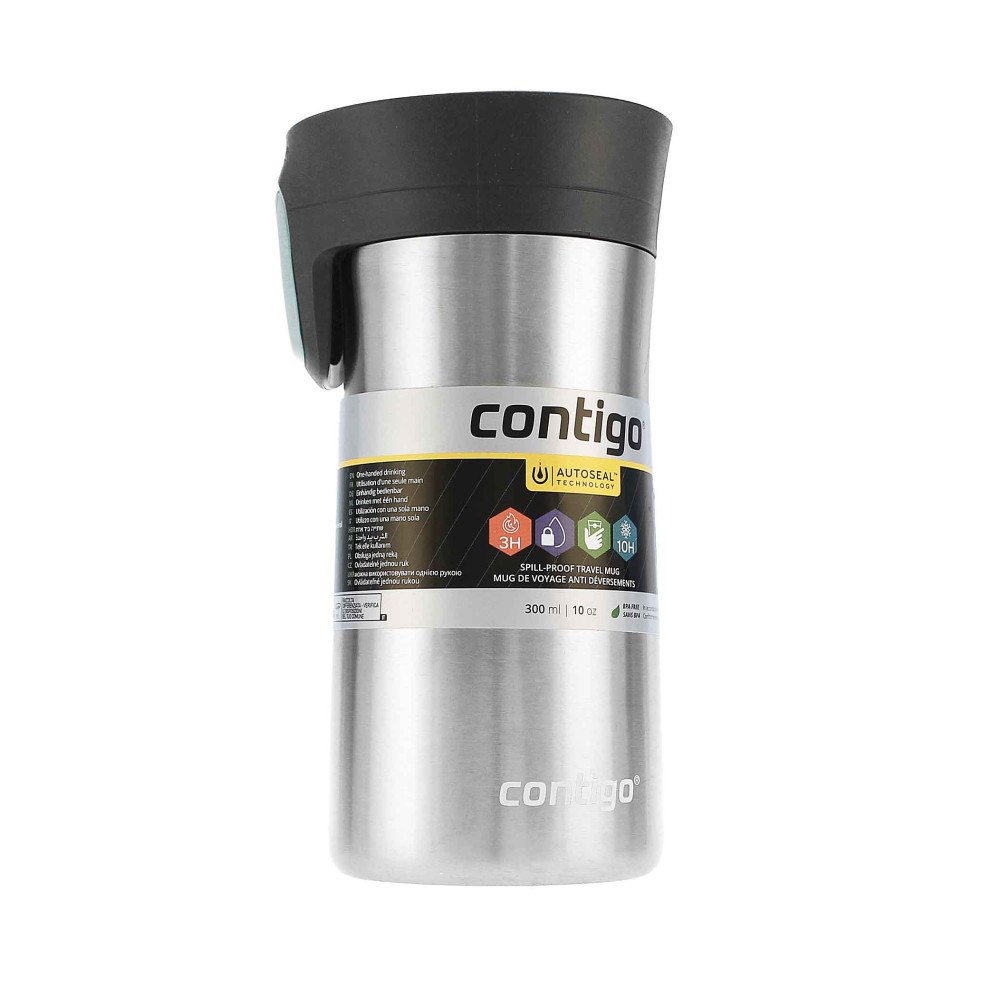 Contigo Contigo Pinnacle Insulated Travel Mug 300ml Stainless Steel