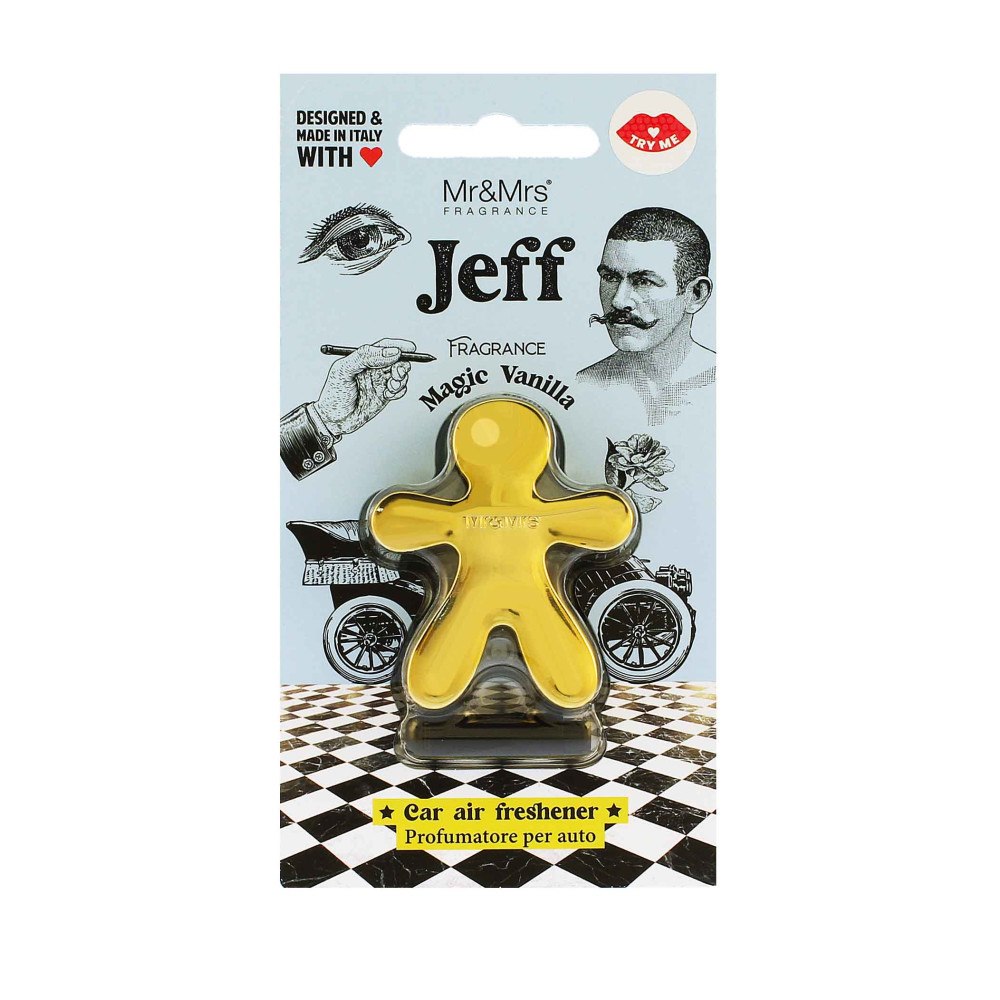Mr&Mrs Fragrance Mr&Mrs Fragrance Jeff Magic Vanilla Car Air Freshener