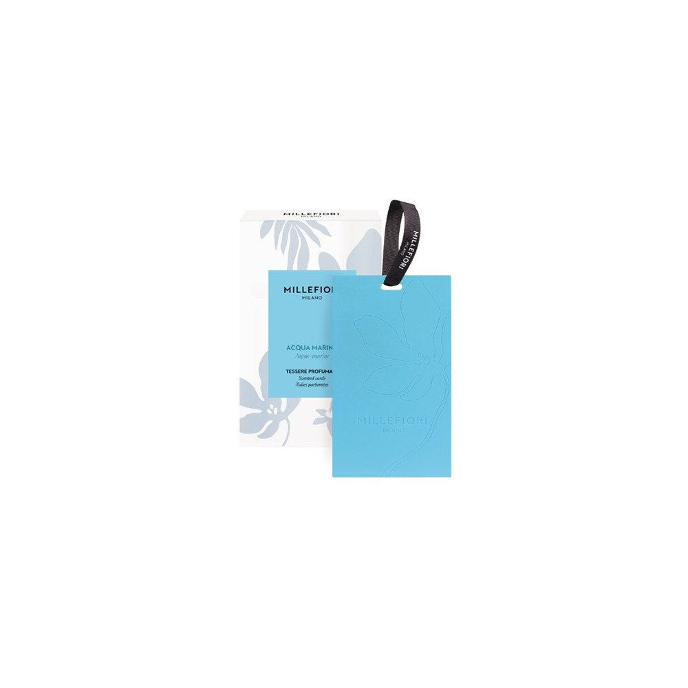 Millefiori Millefiori Acqua Marina Scented Cards 3pcs