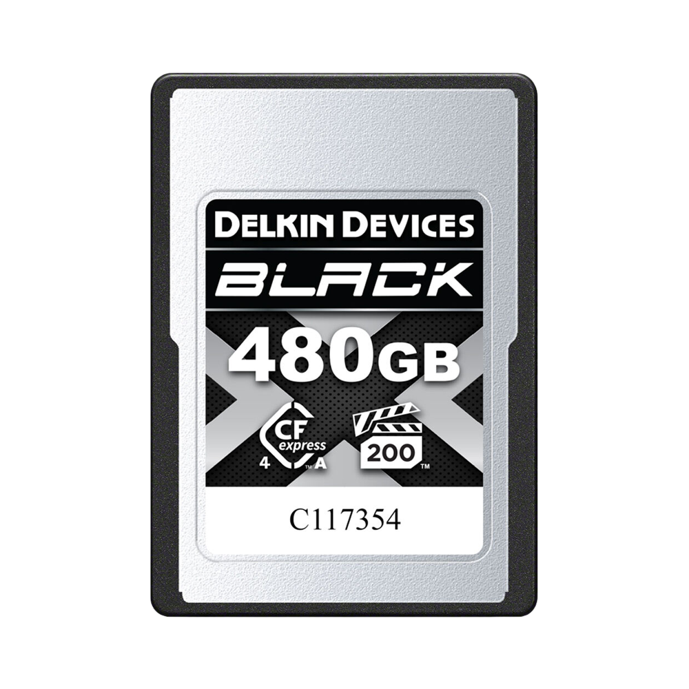 DELKIN Delkin CFexpress 4.0 BLACK | Type A | VGP200, R1830/W1710 (Type A | 4.0) 480GB