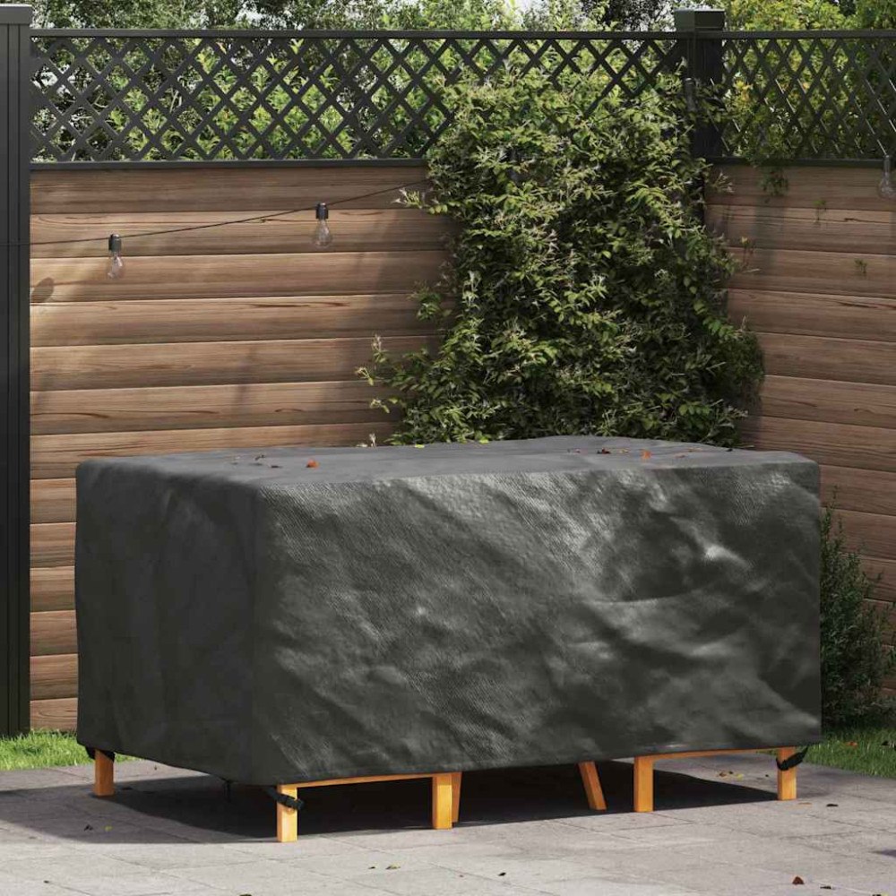 vidaXL Utemöbelsskydd Svart 150 x 90 x 75 cm 210D