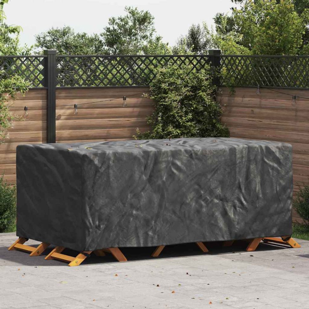 vidaXL Utemöbelsskydd Svart 240 x 110 x 70 cm 210D