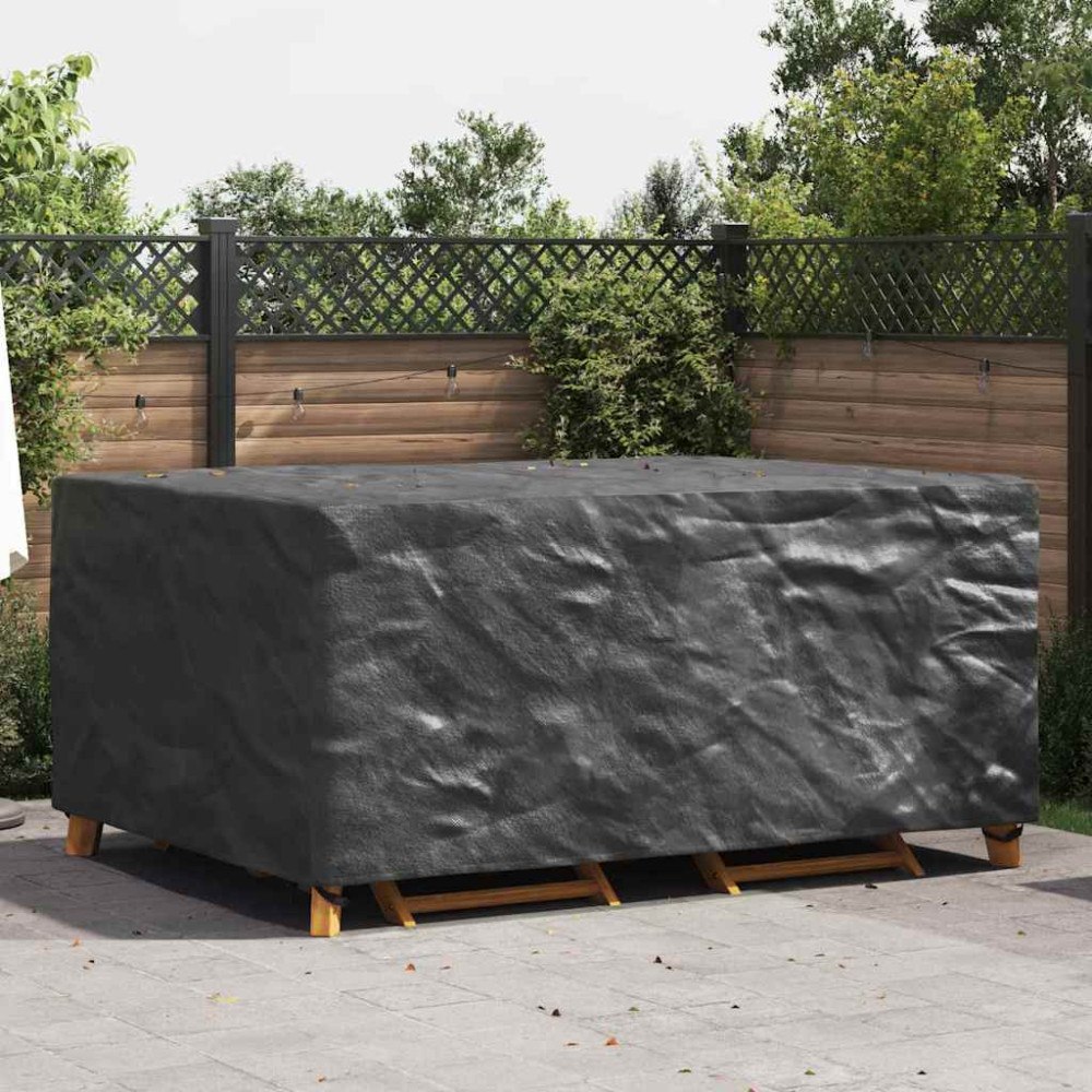 vidaXL Utemöbelsskydd Svart 240 x 160 x 100 cm 210D
