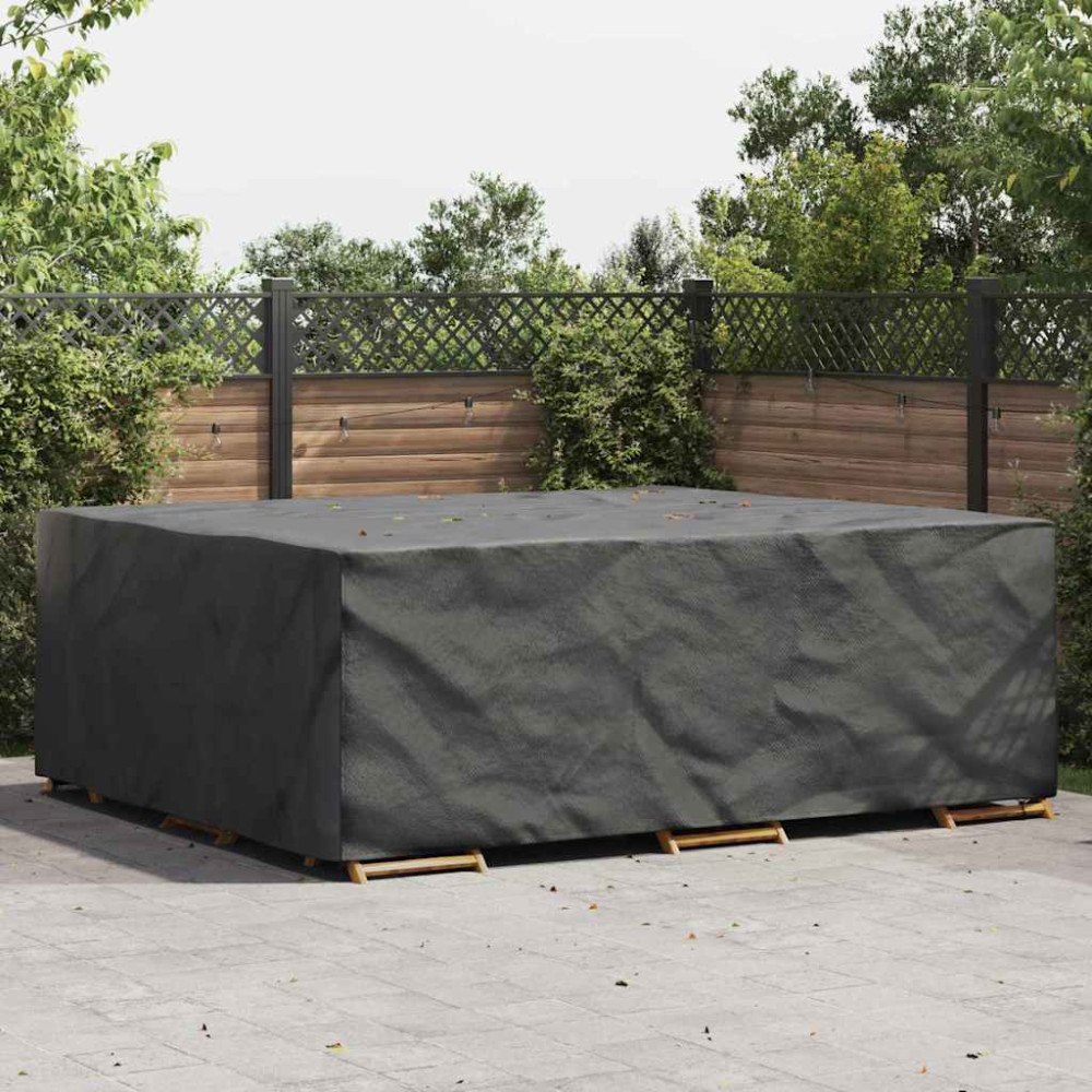 vidaXL Utemöbelsskydd Svart 300 x 250 x 100 cm 210D