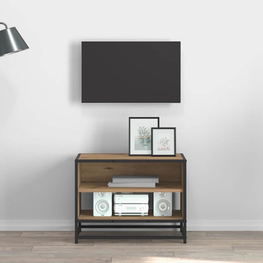 vidaXL TV-skåp artisan ek 61 x 40 x 46 cm Konstruerat trä