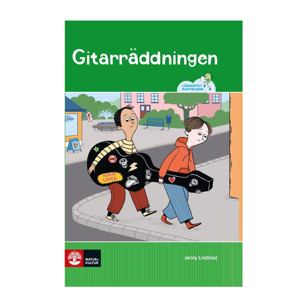 Jenny Lindblad Läshoppet Kapitelbok - Gitarräddningen (häftad)