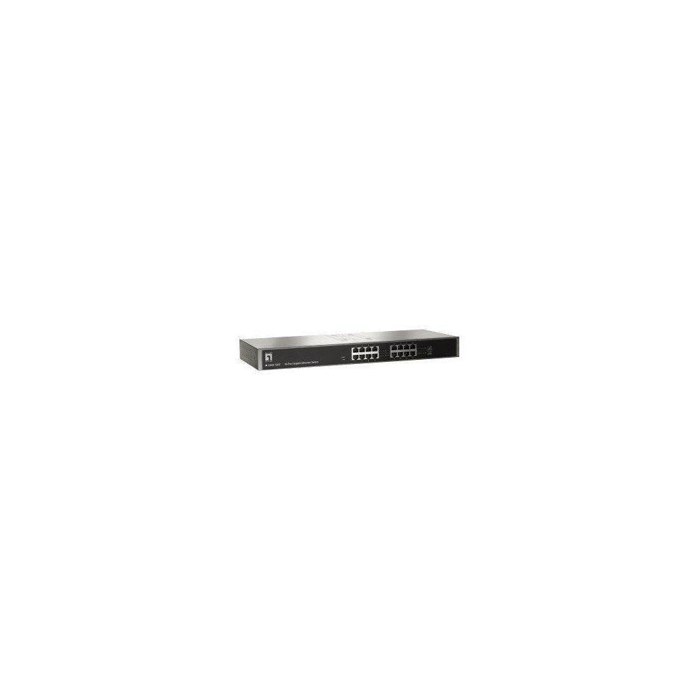 LevelOne LevelOne GSW-1657 - switch - 16 portar