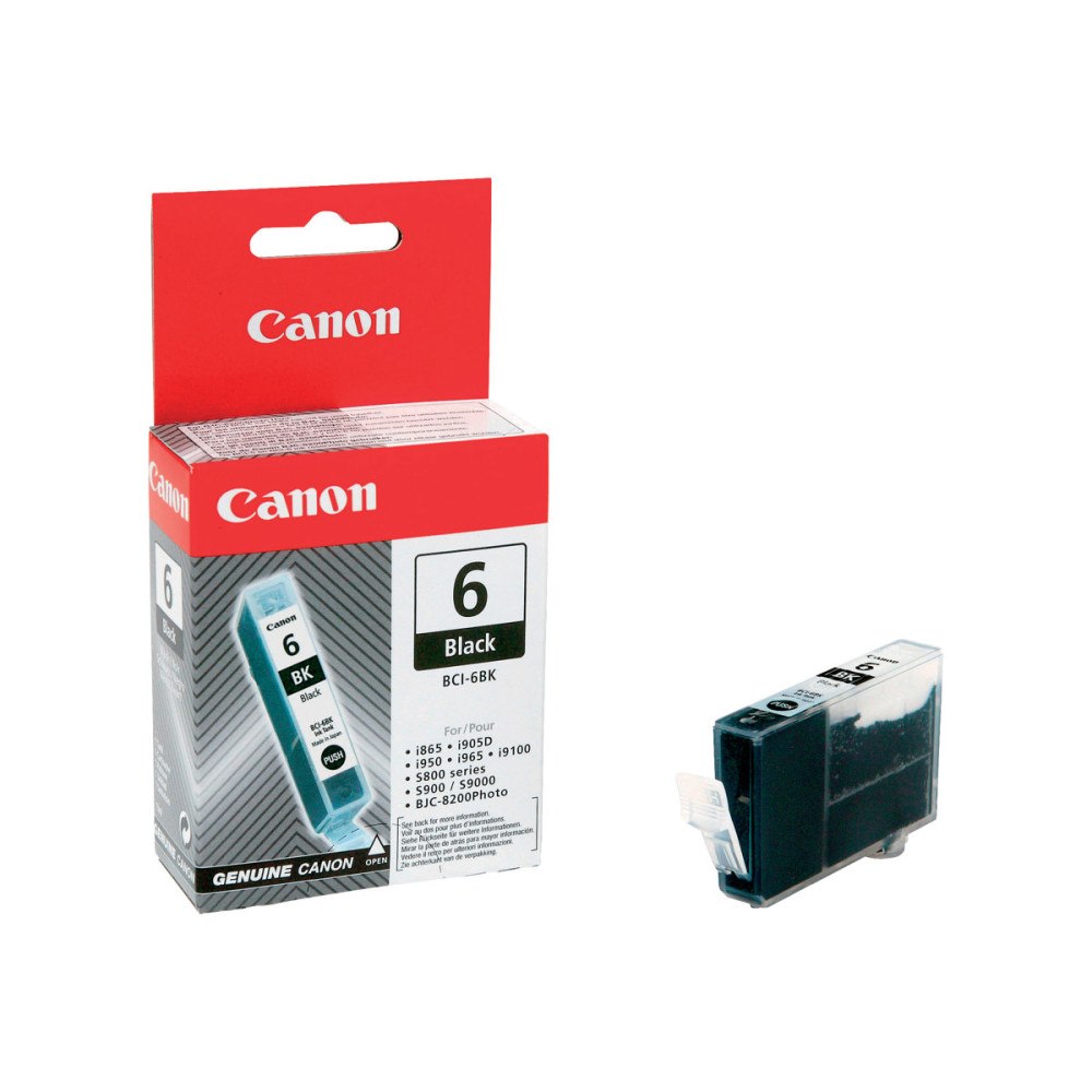 CANON Canon BCI-6BK - svart - original - bläcktank