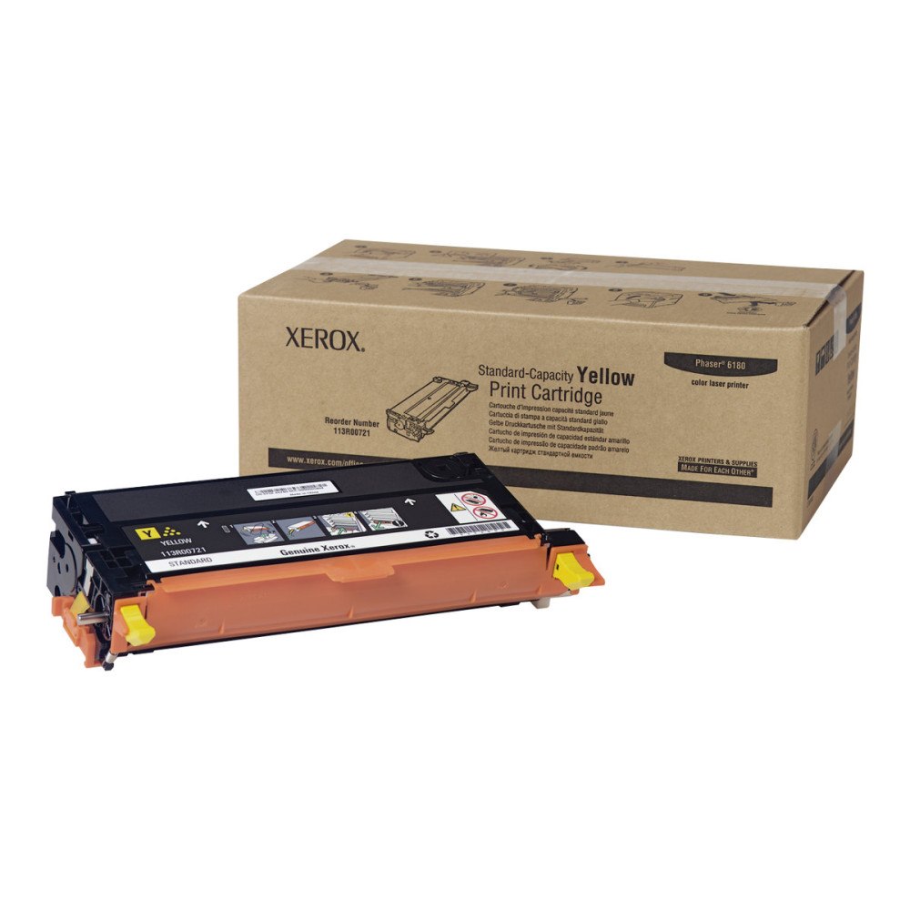 XEROX Xerox Phaser 6180MFP - gul - original - tonerkassett