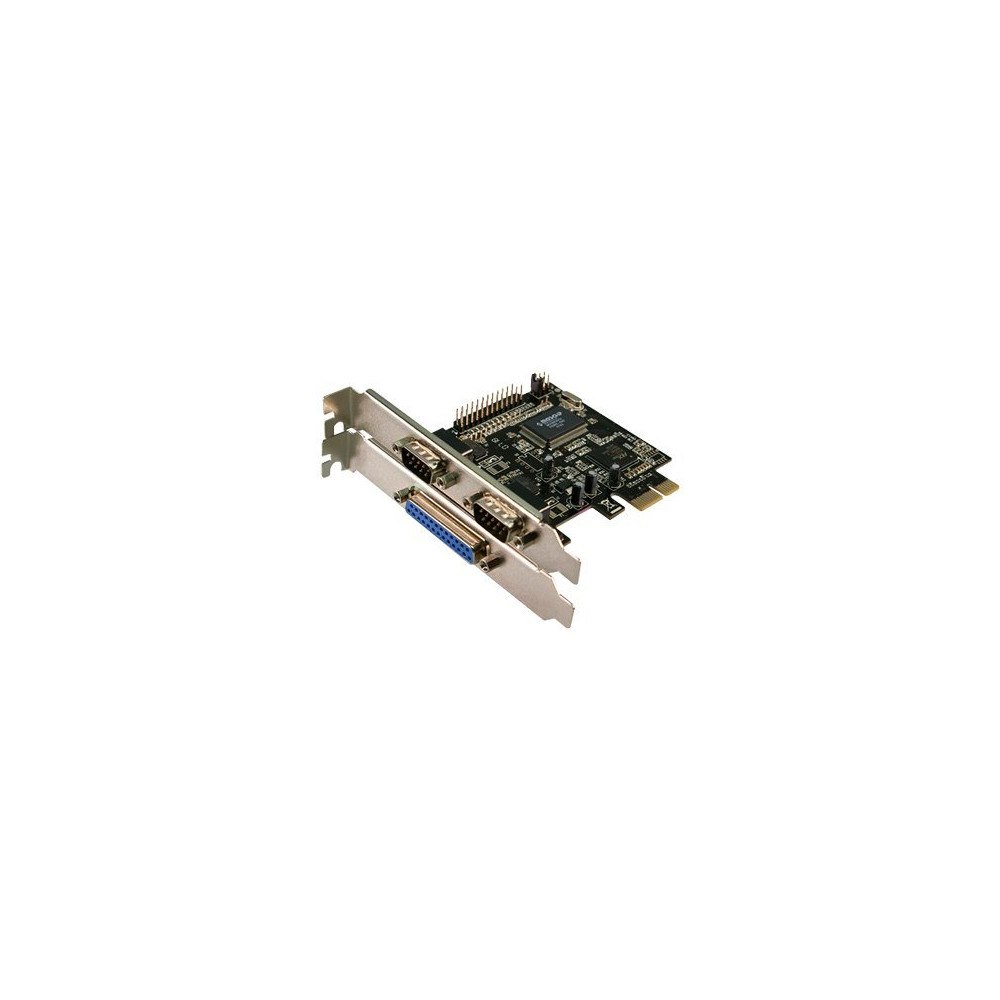 2direct LogiLink - parallellt/seriellt kort - PCIe - 3 portar
