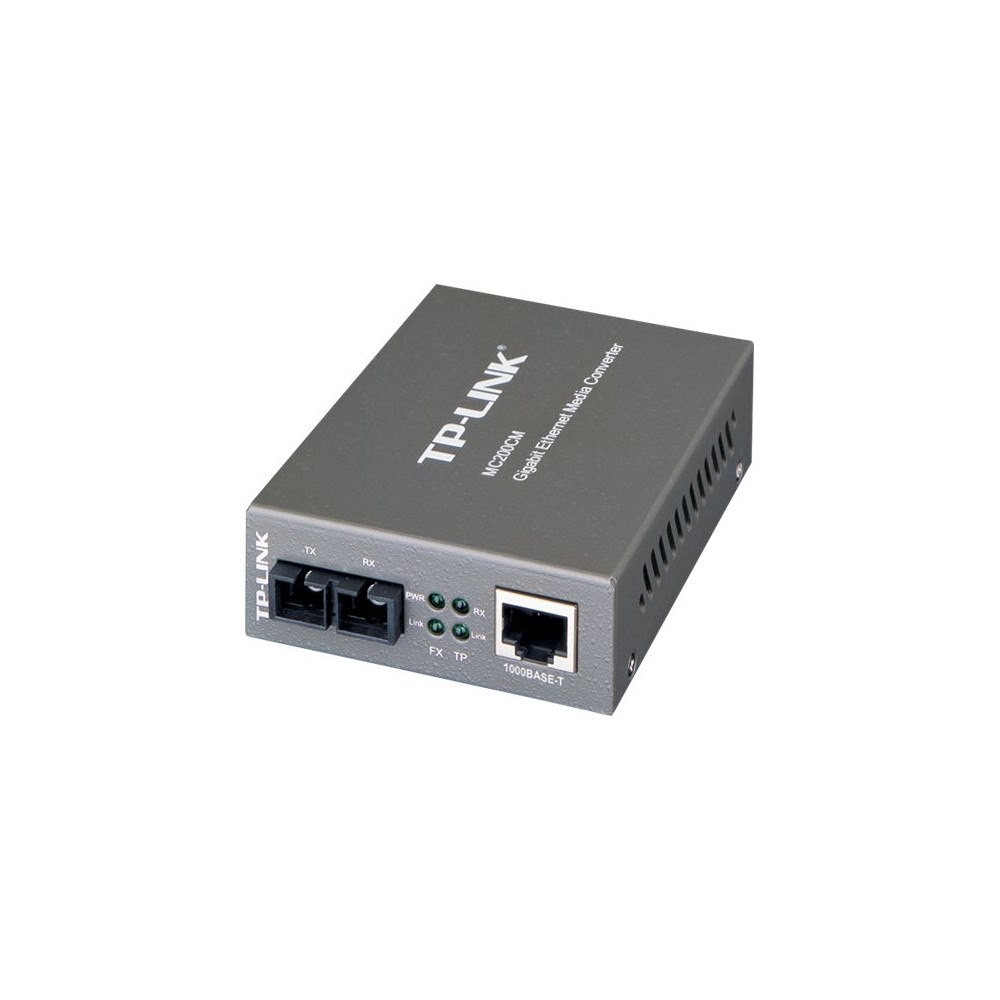 TP-LINK Technologies TP-Link MC200CM V5 - fibermediekonverterare - 1GbE