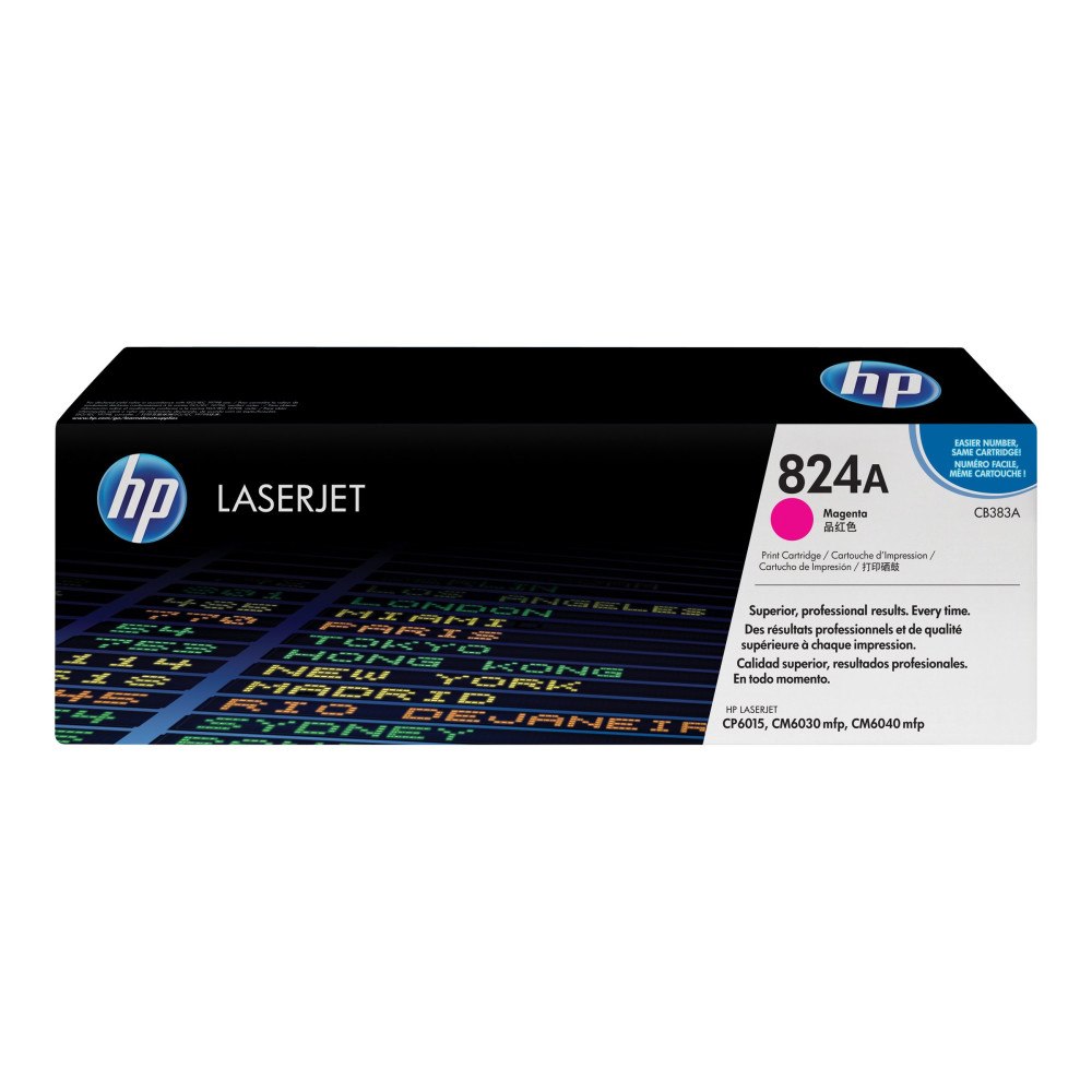 Hewlett-Packard HP 824A - magenta - original - LaserJet - tonerkassett (CB383A)