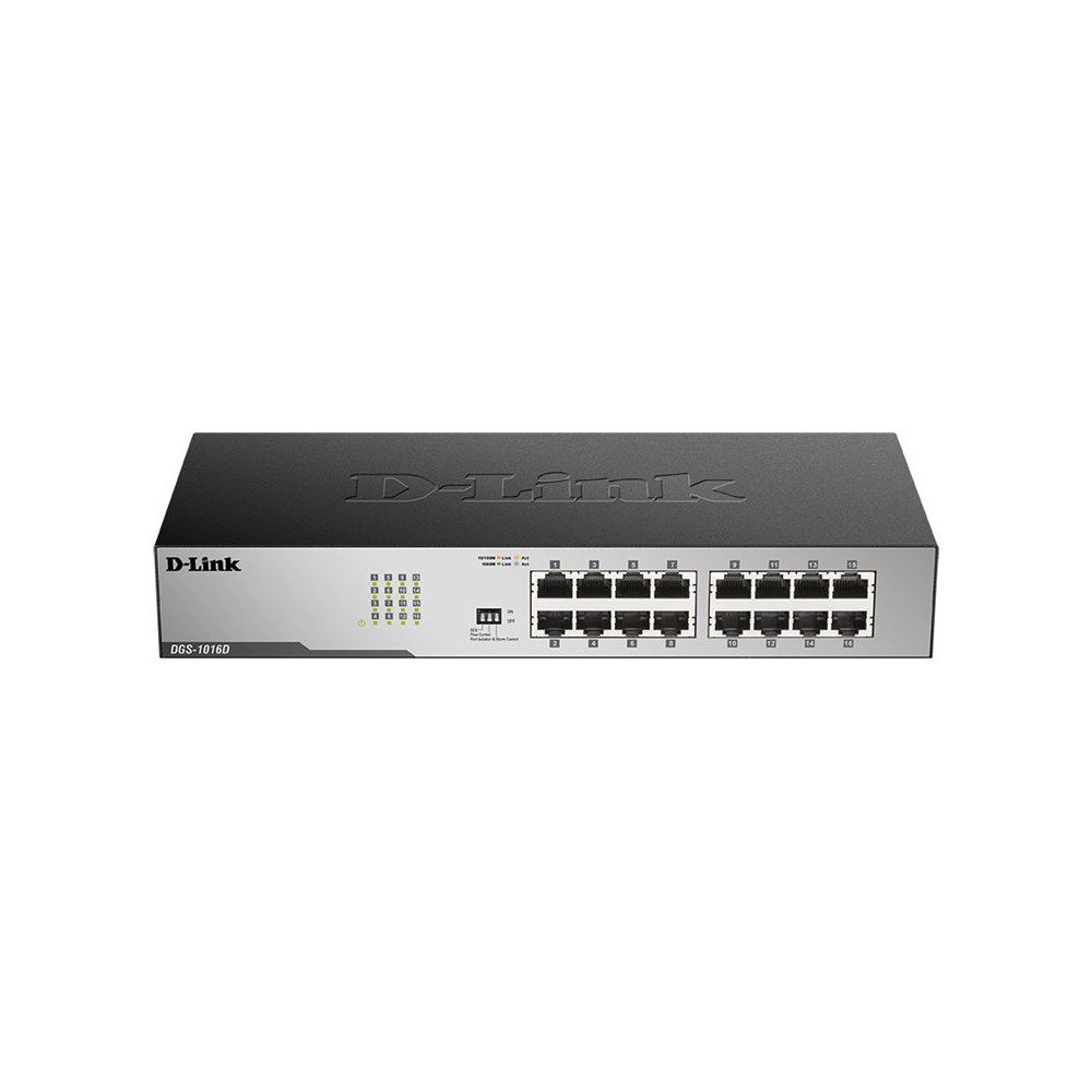 D-Link D-Link DGS 1016D - switch - 16 portar