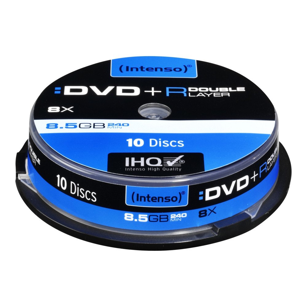 Intenso Intenso - DVD+R DL x 10 - 8.5 GB - lagringsmedier