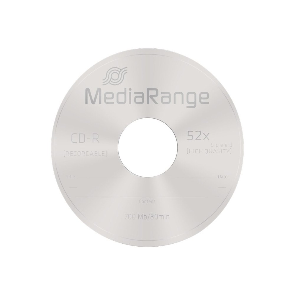 MediaRange MediaRange - CD-R x 25 - 700 MB - lagringsmedier
