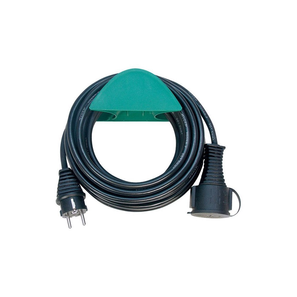Brennenstuhl brennenstuhl H05RR-F 3G1,5 - förlängningskabel för ström - power CEE 7/7 till CEE 7/4 / CEE 7/7 - 10 m