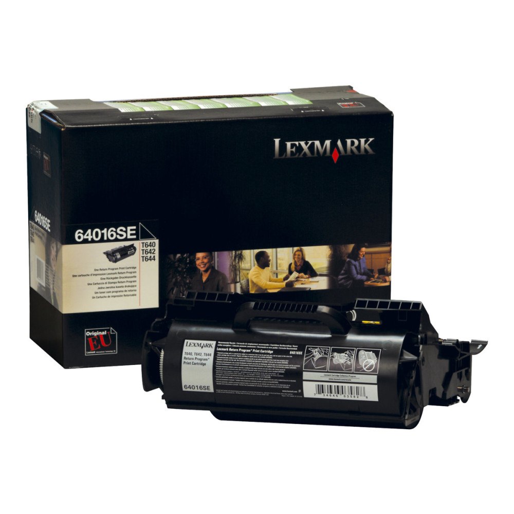 Lexmark International Lexmark - svart - original - tonerkassett - LRP