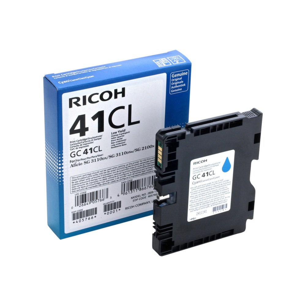 RICOH Ricoh GC 41CL - Low Yield - cyan - original - bläckpatron