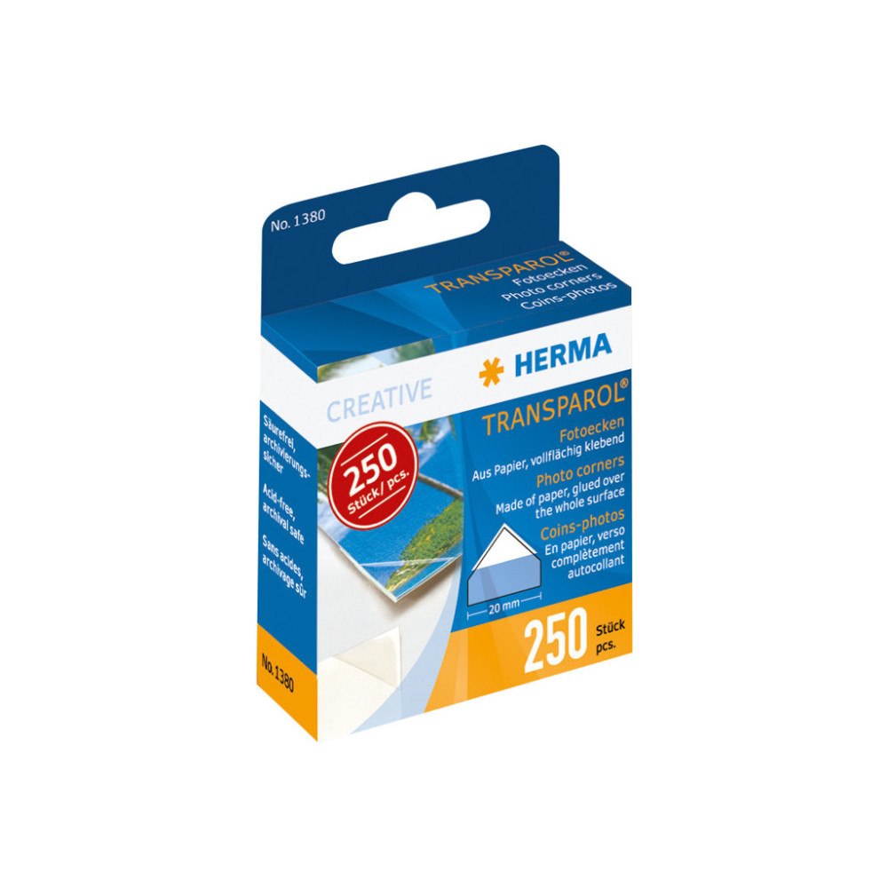 HERMA HERMA Transparol monteringshörn