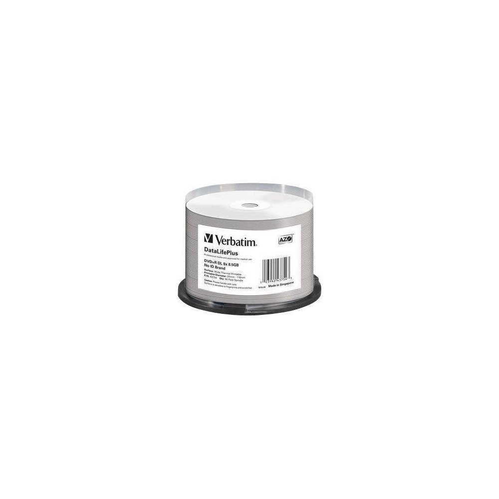 VERBATIM Verbatim DataLifePlus Professional - DVD+R DL x 50 - 8.5 GB - lagringsmedier