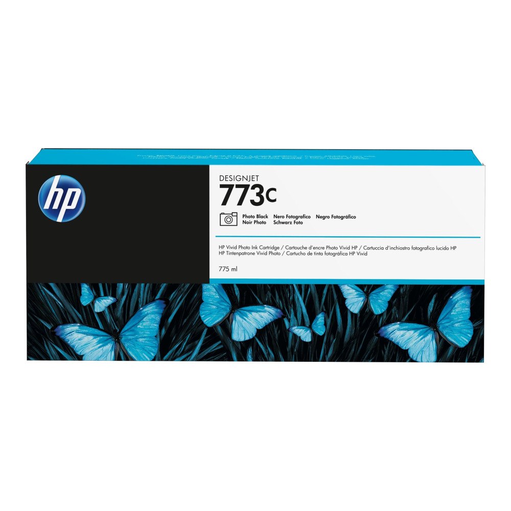 Hewlett-Packard HP 773C - foto-svart - original - bläckpatron