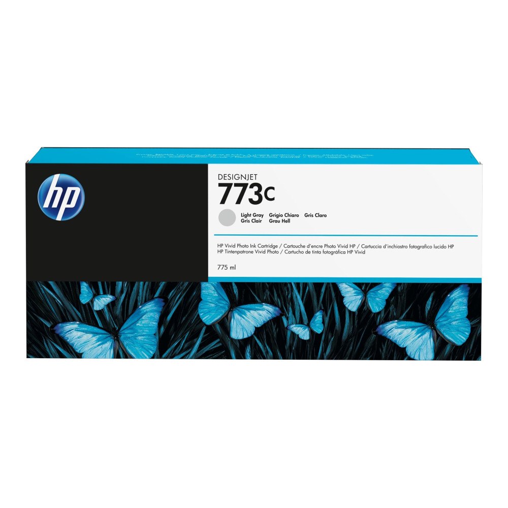 Hewlett-Packard HP 773C - ljusgrå - original - bläckpatron