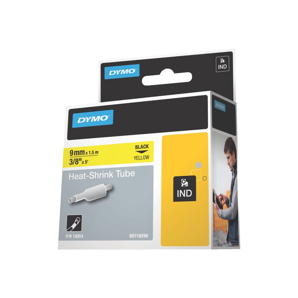 Newell Rubbermaid DYMO RhinoPRO Heat shrink tubing - fodral - Rulle (0,9 cm x 5,5 m)