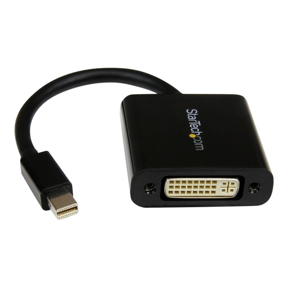 StarTech.com StarTech.com Mini DisplayPort till DVI videoadapter - Svart Mini DP till DVI - 1920x1200 - DVI-adapter - 17 cm