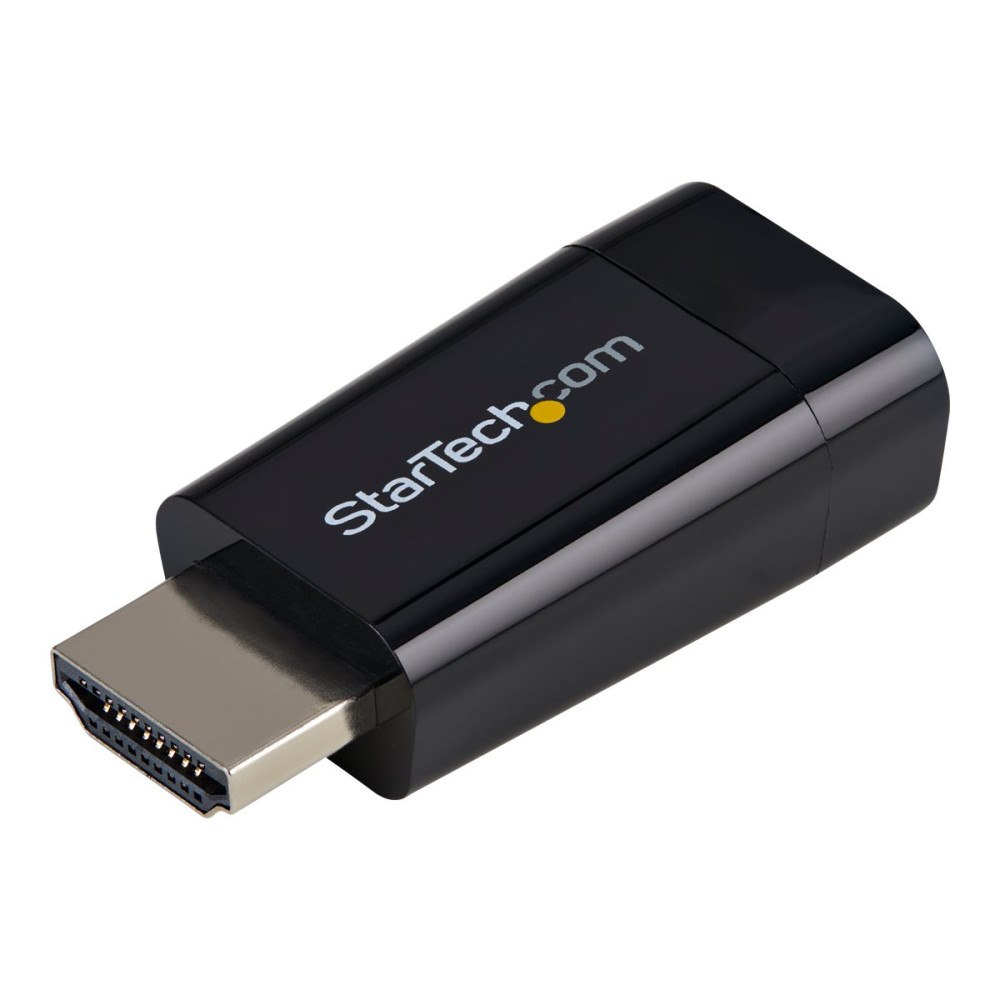 StarTech.com StarTech.com Compact HDMI to VGA Adapter Converter - Ideal for Chromebooks Ultrabooks & Laptops - 1920x1200/1080p - vide...