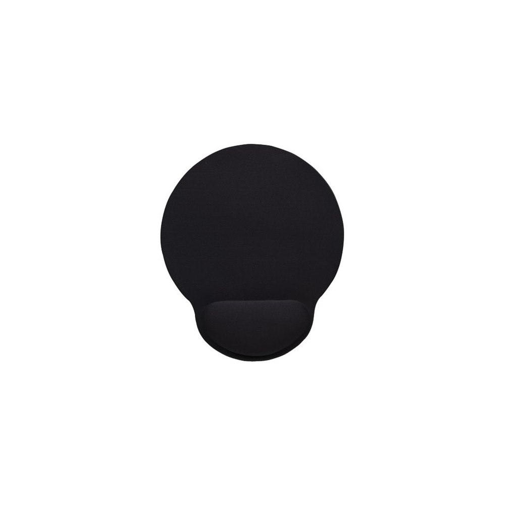 Manhattan Computer Products Manhattan Wrist Gel Support Pad and Mouse Mat, Black, 241 × 203 × 40 mm, non slip base, Lifetime Warranty, Card Retail...