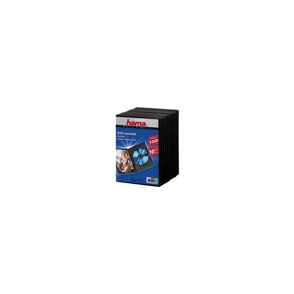 Hama Hama DVD Jewel Case with foil - lagring - DVD-fodral
