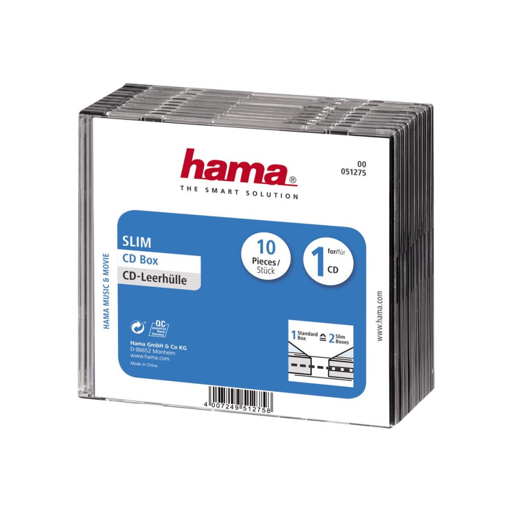 Hama Hama tunt fodral för arkiverings-CD