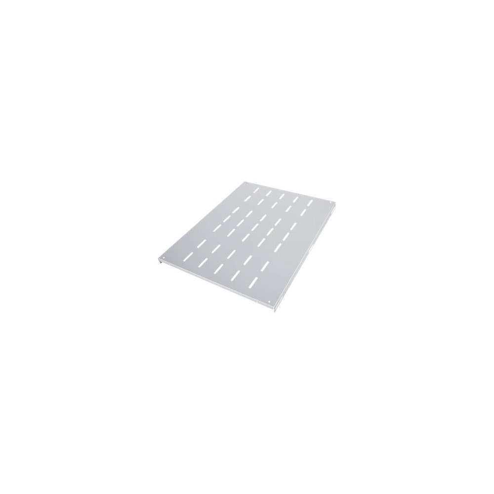 intellinet Intellinet 19" Fixed Shelf, 1U, 600mm Depth, Heavy-Duty, Max 100kg, Grey - hylla för rack - 1U
