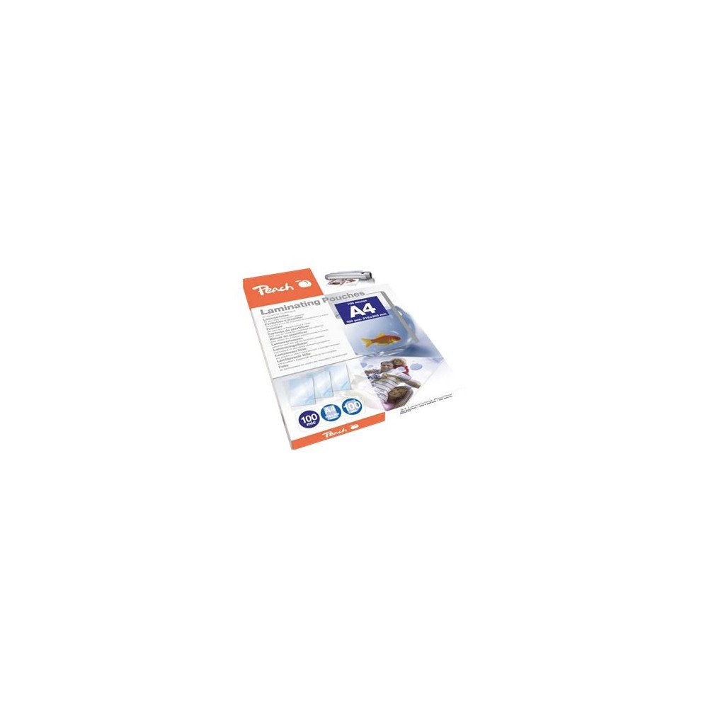 Peach Peach - 100-pack - 216 x 303 mm - lamineringsfickor