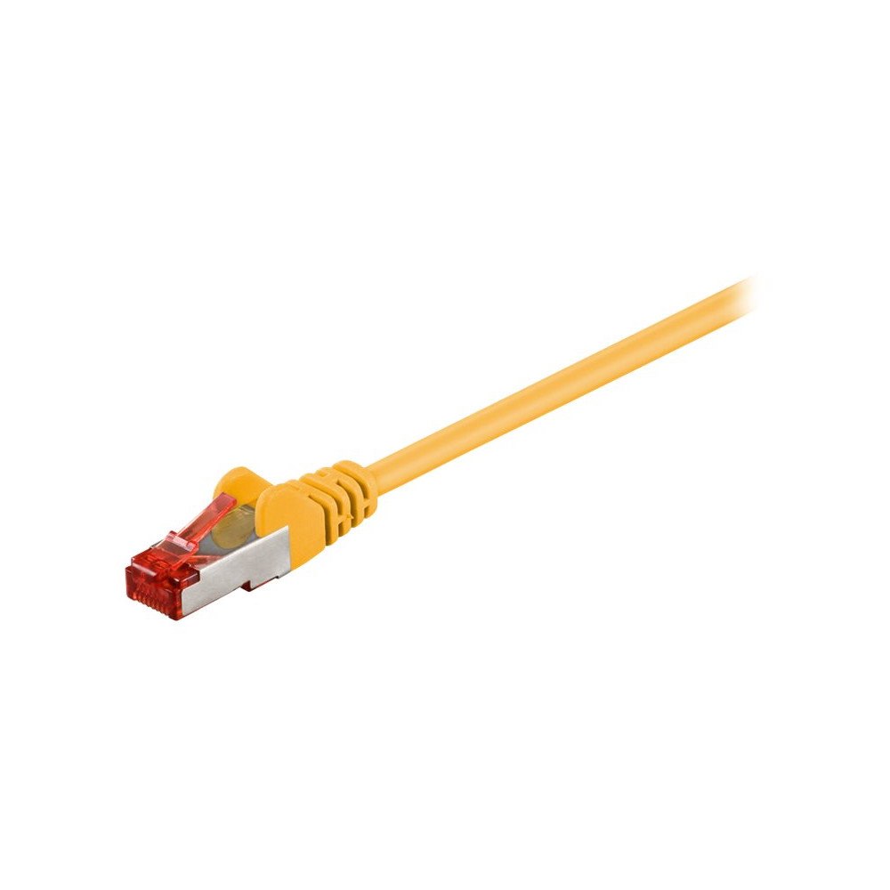 Goobay goobay patch-kabel - 50 cm - gul