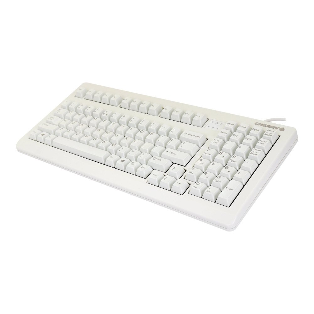 CHERRY CHERRY G80-1800 - tangentbord - QWERTY - amerikansk - ljusgrå Inmatningsenhet