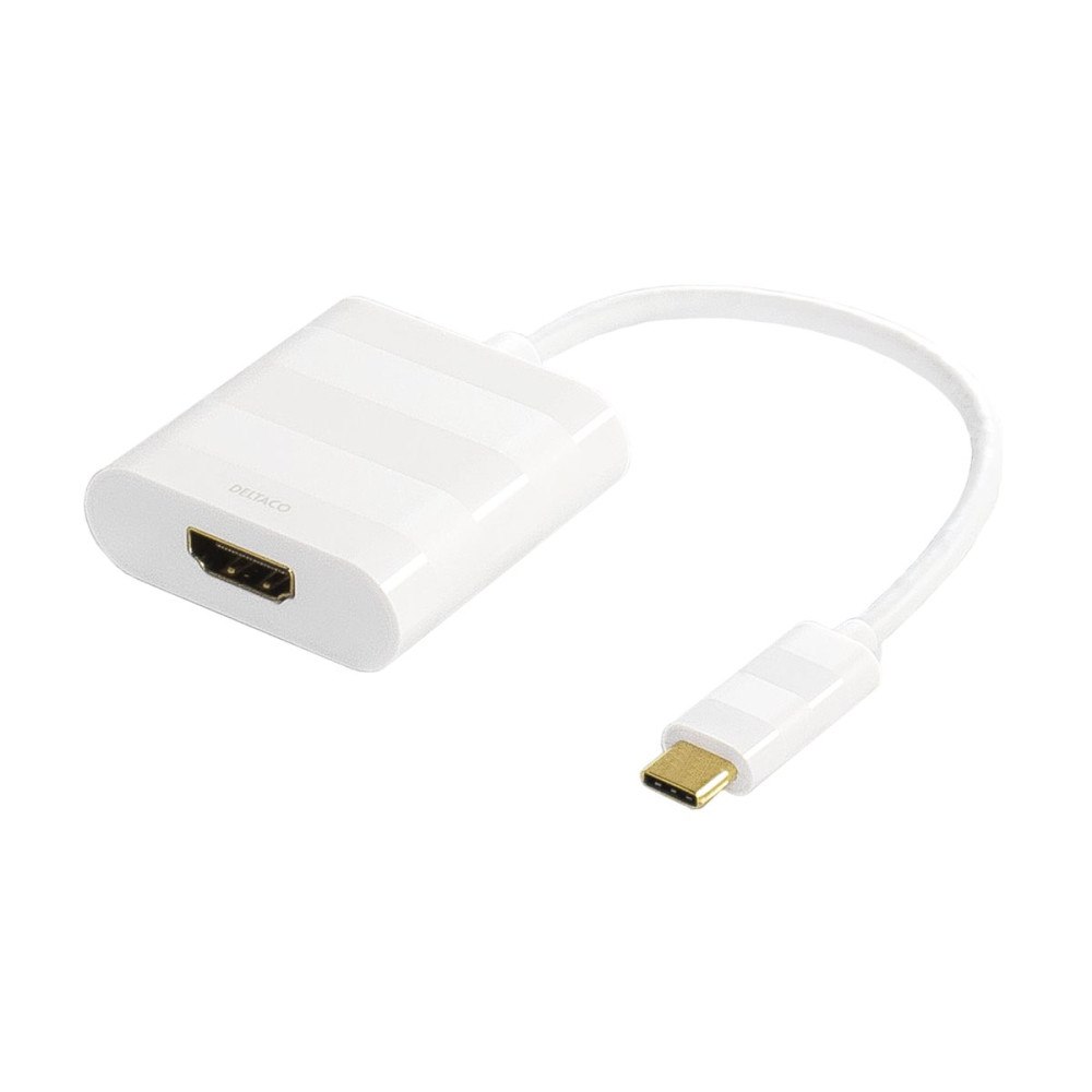 Deltaco DELTACO USBC-HDMI1 - extern videoadapter - vit