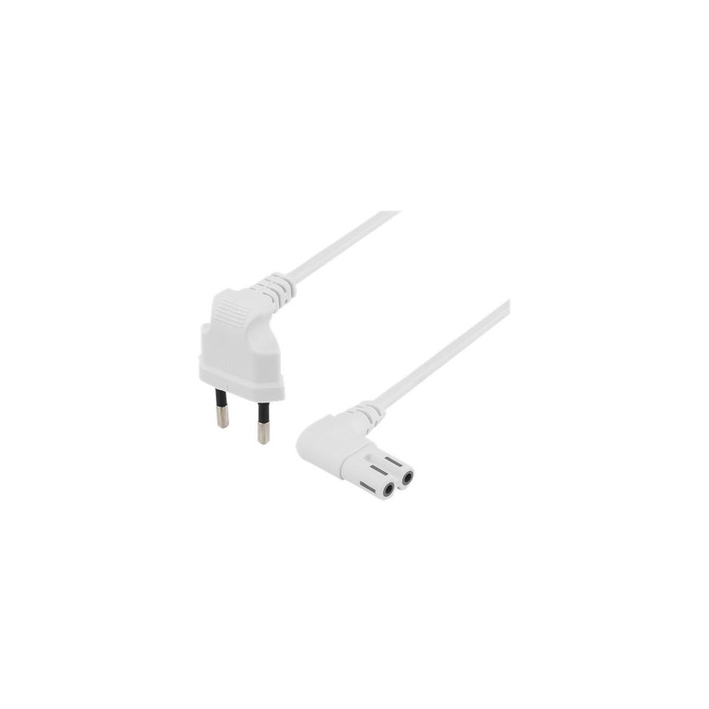 Deltaco DELTACO DEL-109BV - strömkabel - Eurokontakt till power IEC 60320 C7 - 5 m