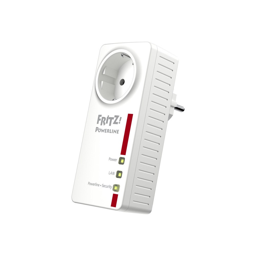 AVM Computersysteme Vertriebs AVM FRITZ!Powerline 1220E - PowerLine adaptersats - vägginsticksbar