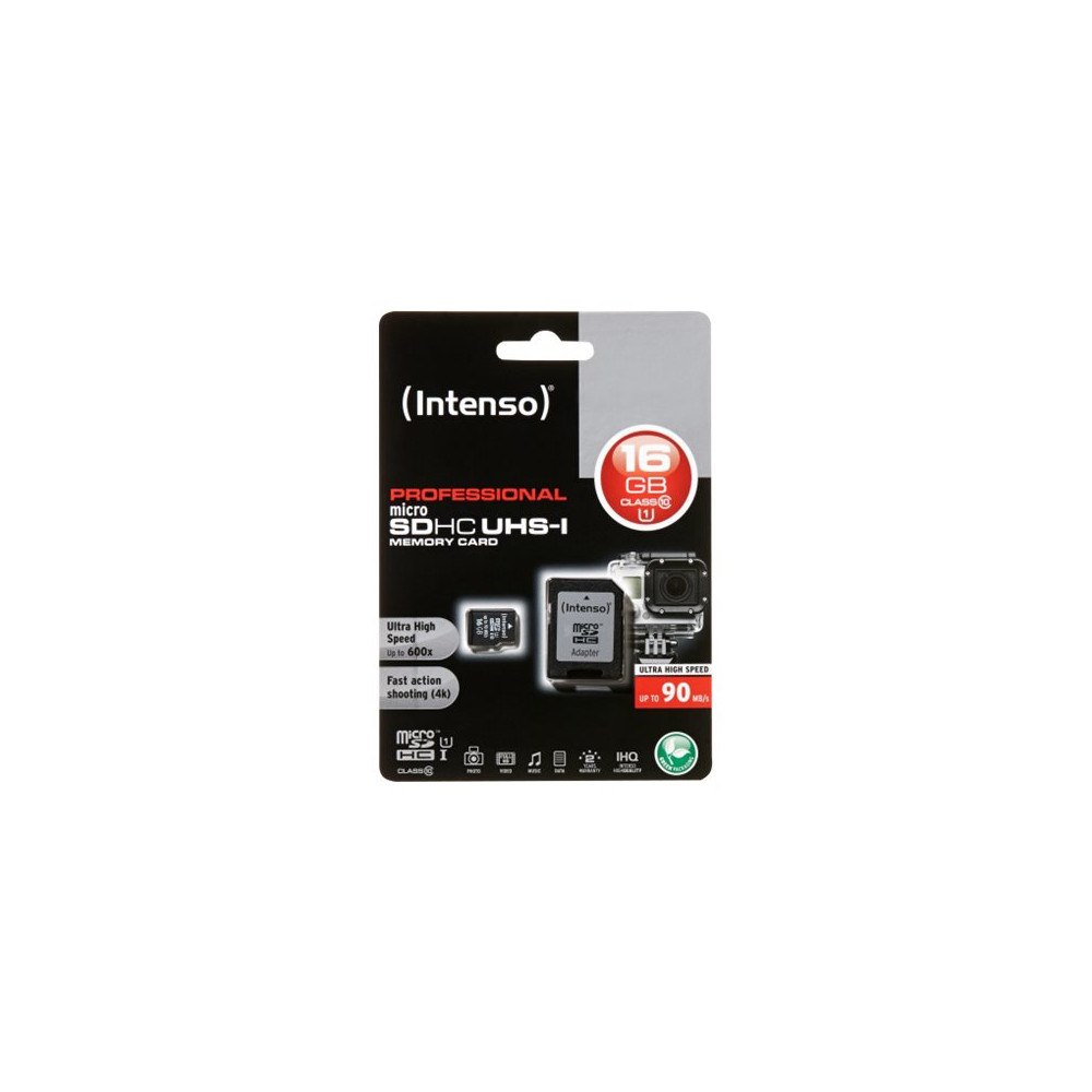 Intenso Intenso - flash-minneskort - 16 GB - microSDHC UHS-I