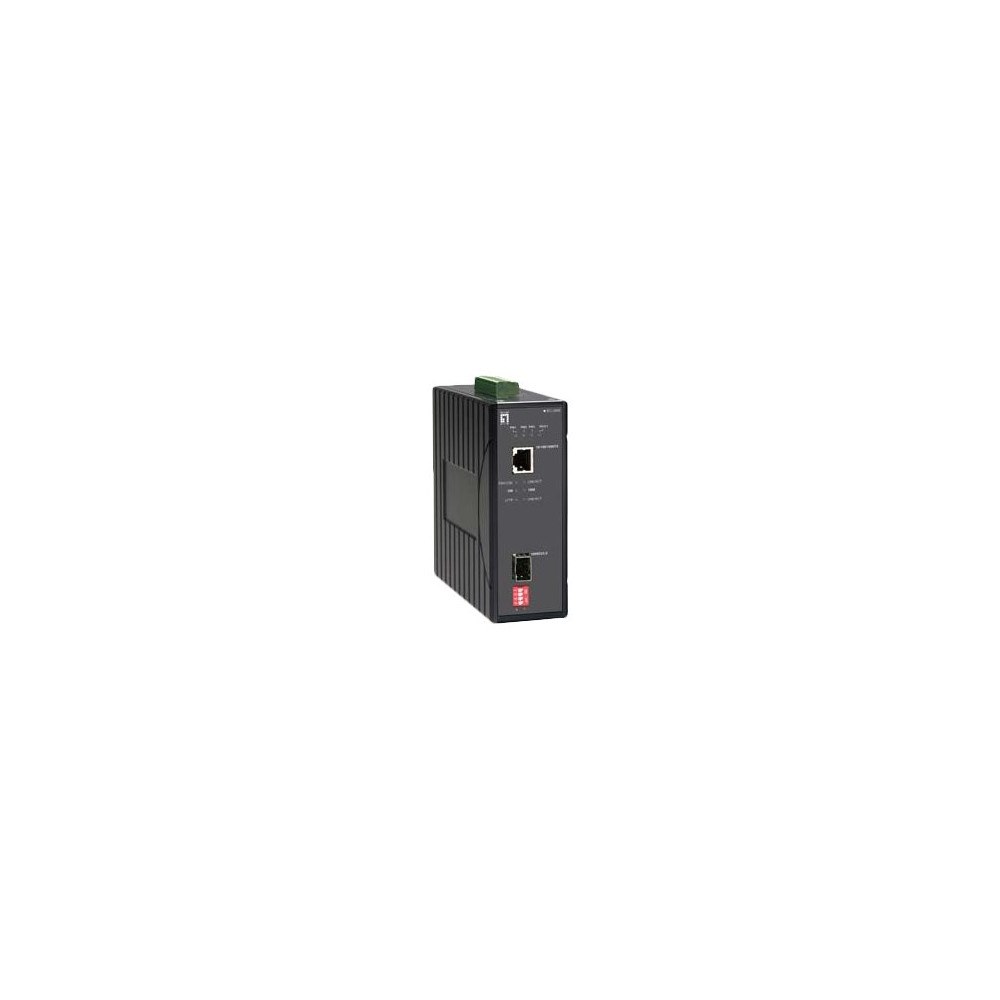 LevelOne LevelOne IEC-2000 - fibermediekonverterare - 10Mb LAN, 100Mb LAN, 1GbE